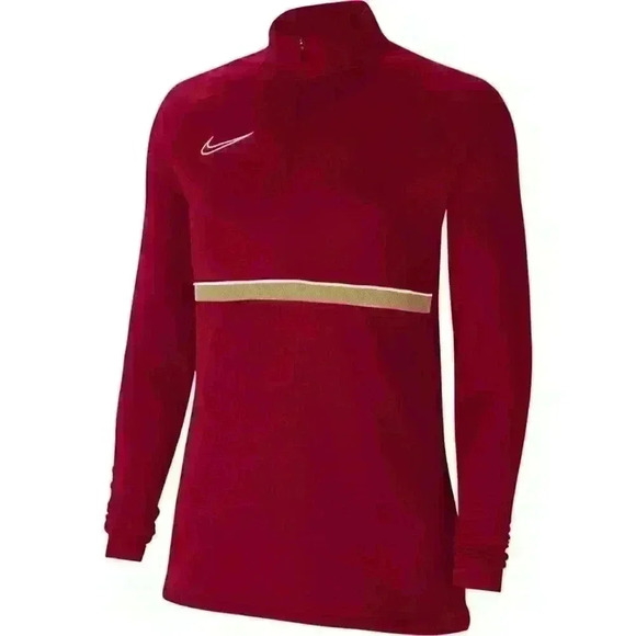 Nike Tops - NEW! Nike Women's L Dri-Fit Academy Soccer Drill Sweatshirt Top